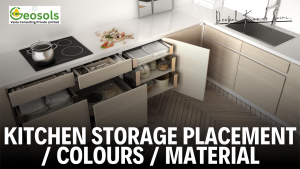 Kitchen Storage Placement / Colours / Materials