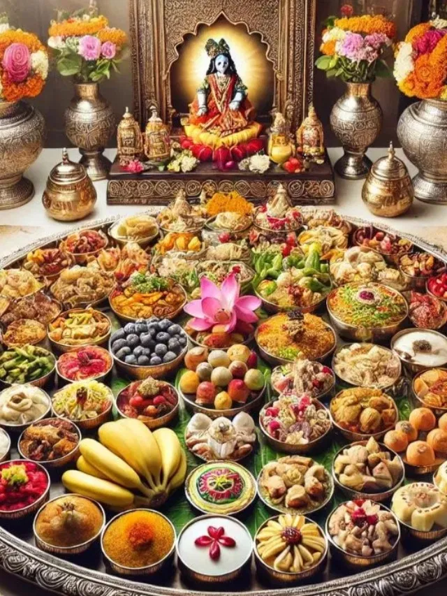 Why does Lord Shri Krishna have 56 offerings?